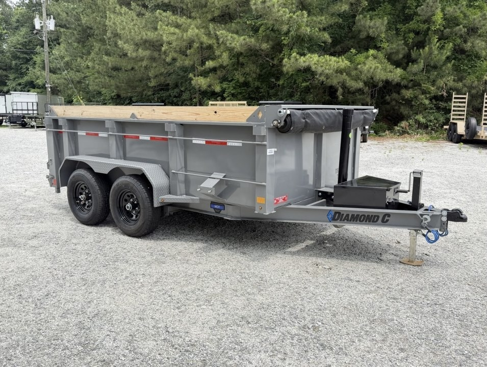 6.5x12' 10K Dump Trailer for rent near Fayetteville, GA